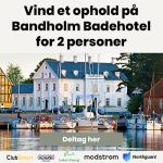 Vind et ophold på Bandholm Badehotel for 2 personer