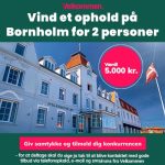 Vind et ophold på et bornholmsk strandhotel for 2 personer.