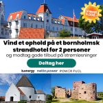 Vind et ophold på et bornholmsk strandhotel for 2 personer