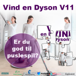 Vind en Dyson V11 Støvsuger