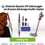 Vind en Dyson v11 støvsuger eller en Dyson Airwrap multi-styler
