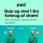 Vind et års forbrug af strøm