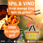 Grib & Vind 5.000 kr til en valgfri grill
