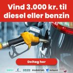 Vind 3.000 kr. til diesel eller benzin