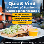 Tag quizzen og Vind et ophold for 2 personer på Bornholm