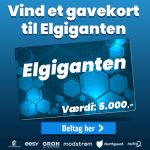 Vind et gavekort til Elgiganten på 5.000 kr.