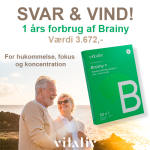 Svar & vind 1 års forbrug af Brainy