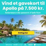 Vind 7.500 kr. til Apollo Rejser